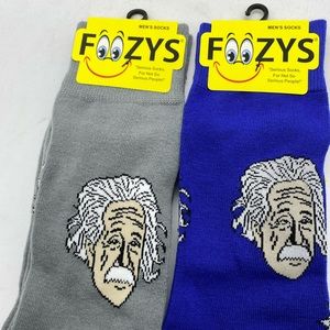 Foozys Einstein socks 2 pair